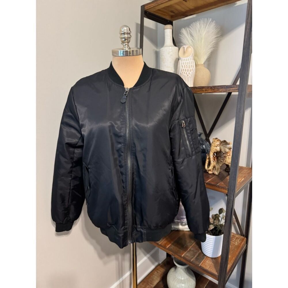 Yeezus Tour Pablo Bomber Jacket Black Orange L The Life of Pablo Kanye West Y2K
